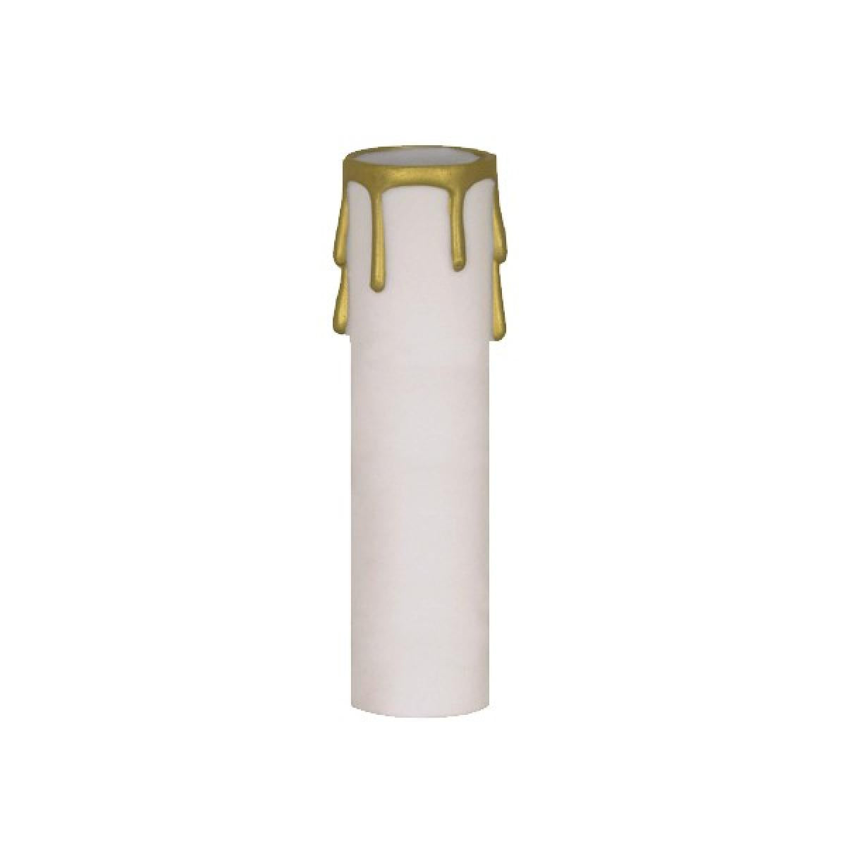 Satco - 90-373 - Candle Cover - White