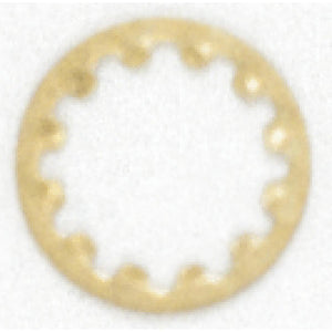 Satco - 90-392 - Toothwasher - Brass Plated