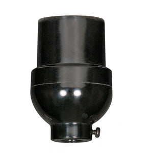 Satco - 90-458 - 1/8 Ip Cap - Black