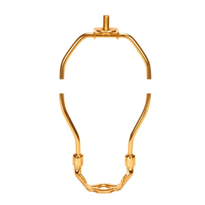 Satco - 90-554 - Heavy Duty Harp - Polished Brass