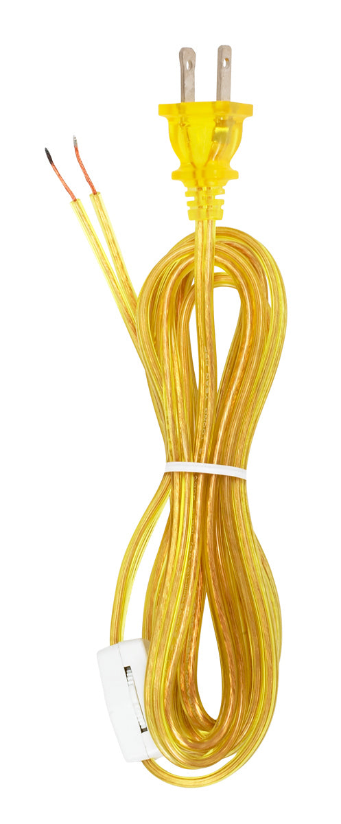 Satco - 90-723 - Cord Set - Clear Gold