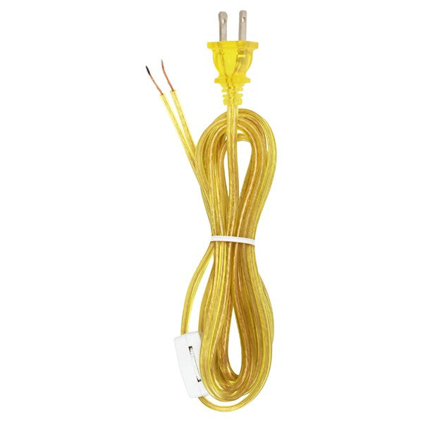Satco - 90-723 - Cord Set - Clear Gold