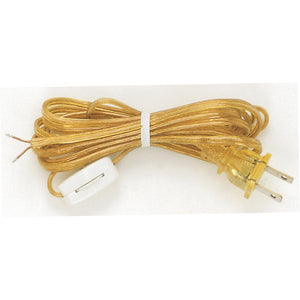 Satco - 90-723 - Cord Set - Clear Gold