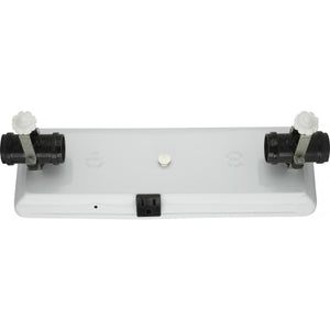 Satco - 90-769 - Glass Holder - Black and White Accents