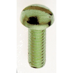 Satco - 90-797 - Round Head Slotted Machine Screw - Green