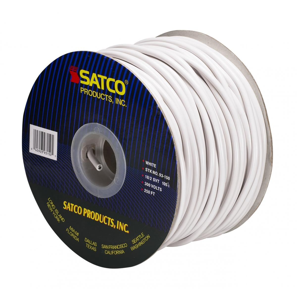 Satco - 93-150 - Bulk Wire - White