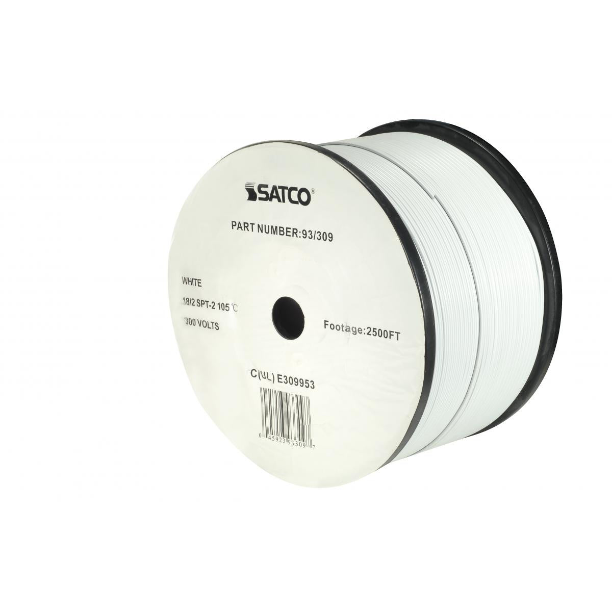 Satco - 93-309 - Lamp And Lighting Bulk Wire - White