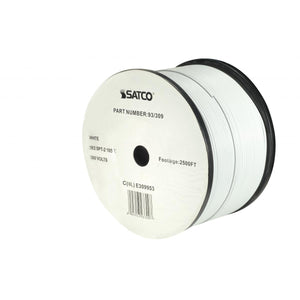 Satco - 93-309 - Lamp And Lighting Bulk Wire - White