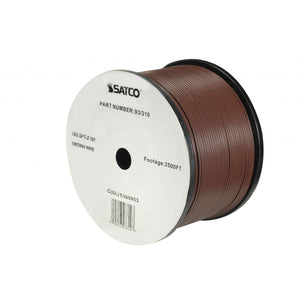 Satco - 93-310 - Lamp And Lighting Bulk Wire - Brown