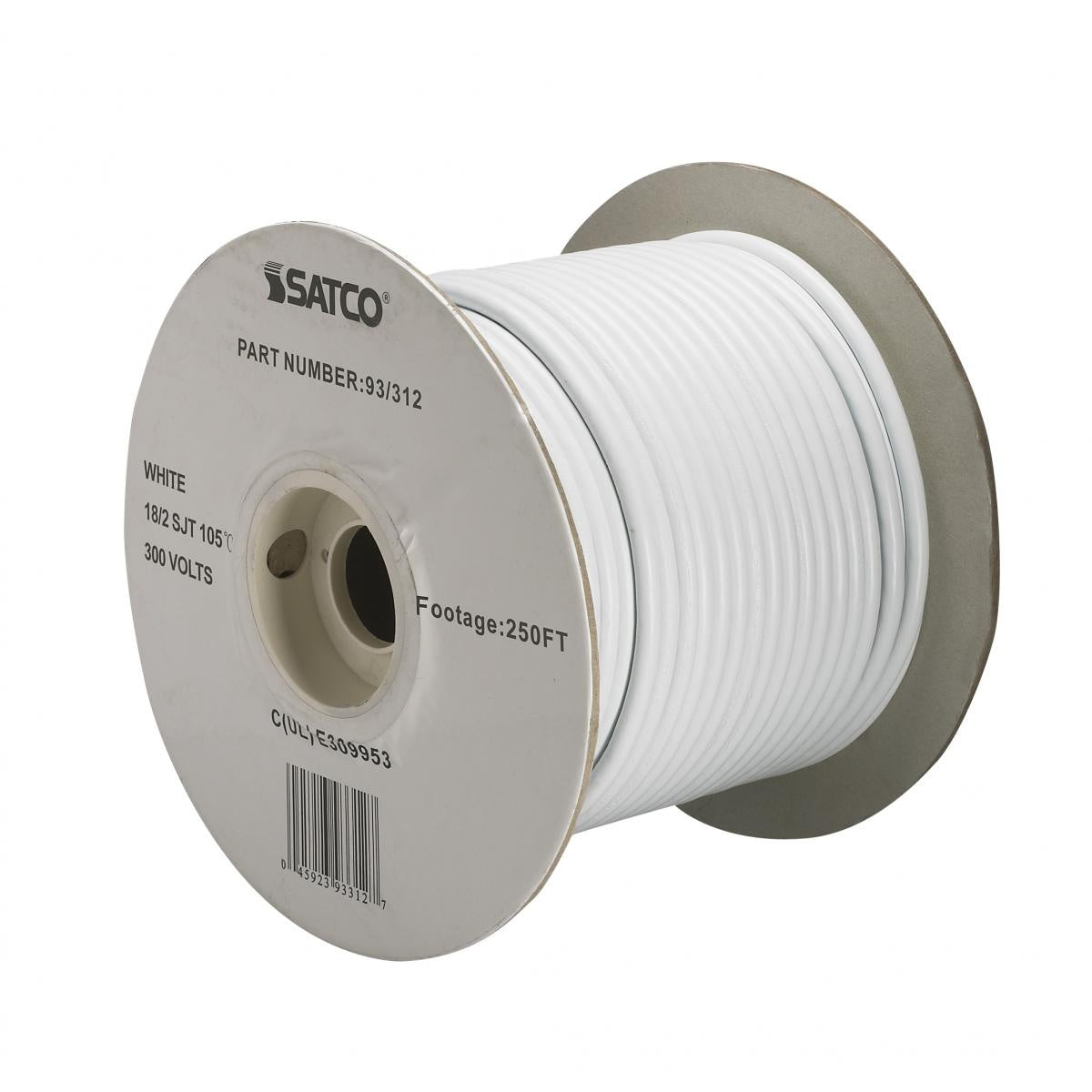 Satco - 93-312 - Bulk Wire - White