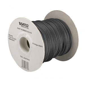 Satco - 93-318 - Lighting Bulk Wire - Black