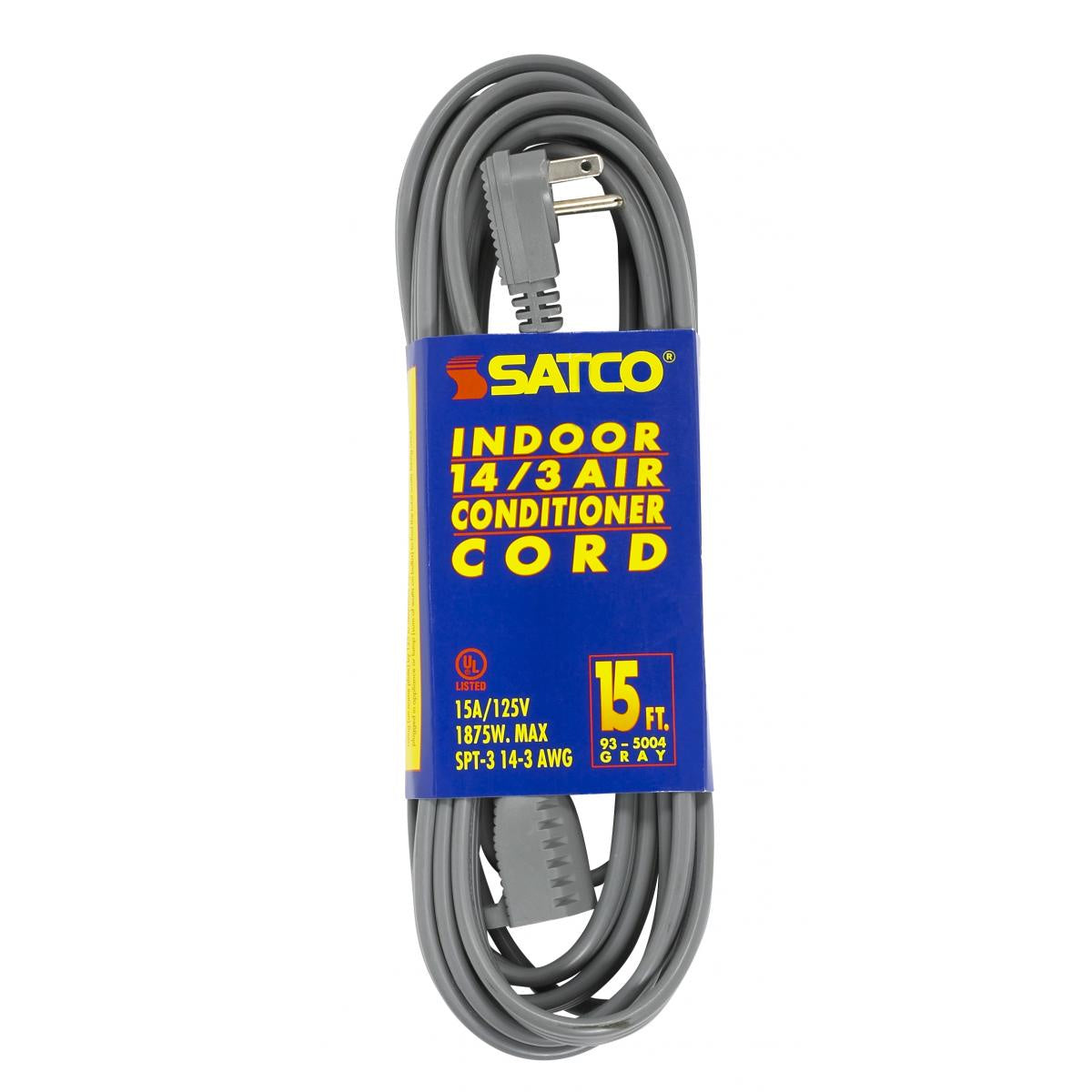 Satco - 93-5004 - Cord - Gray