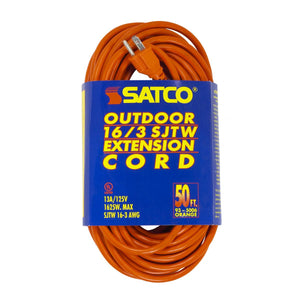 Satco - 93-5006 - Extension Cord - Orange