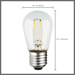 Satco - S9807 - Light Bulb - Clear