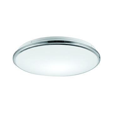 Kuzco Lighting - FM43313-CH - LED Flush Mount - Brook - Chrome