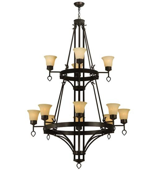 2nd Avenue - 01.0861.48.GL - 12 Light Chandelier - Savino - Gilded Tobacco