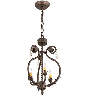 2nd Avenue - 01.0986.12.X.216U - Three Light Chandelier - Antonia - Gilded Tobacco