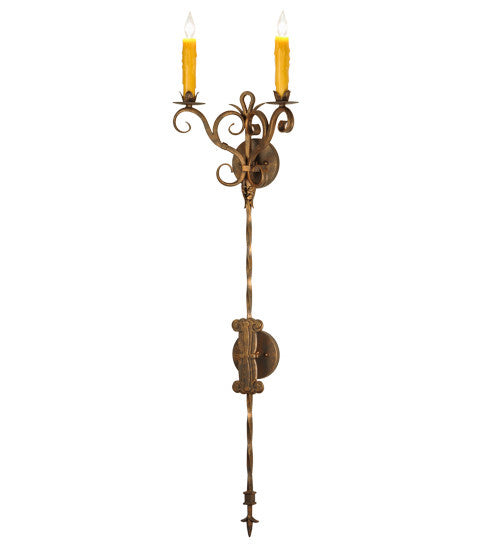 2nd Avenue - 04.1077.2.48H - Two Light Wall Sconce - Palmira - Gilded Tobacco