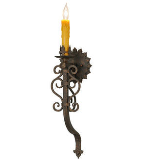 2nd Avenue - 04.1357.1 - One Light Wall Sconce - Sunburst - Gilded Tobacco