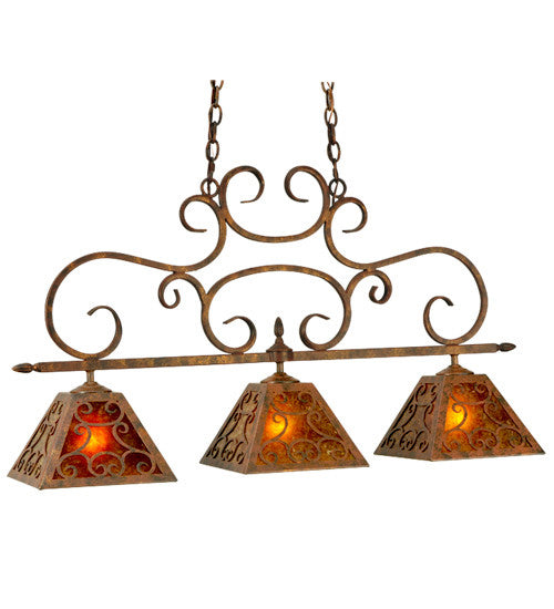 2nd Avenue - 05.0839.42.22H - Three Light Pendant - Bandolei - Antique Rust