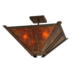 2nd Avenue - 05.0882.22.16H - Four Light Semi-Flushmount - Arta - Hanna Copper