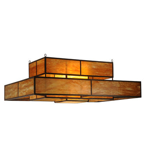 2nd Avenue - 05.1010.72.GU24 - Eight Light Flushmount - Fellowship - Antique Rust