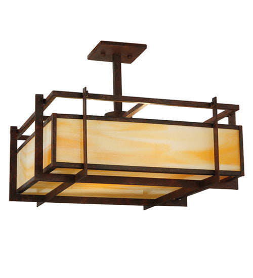 2nd Avenue - 05.1219.20.mod - Two Light Pendant - Boulder Creek - Rusty Nail