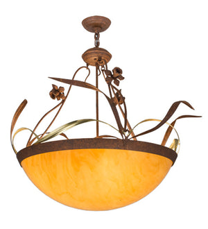 2nd Avenue - 1-0038063126-8-86 - Four Light Pendant - Daffodil - Rust