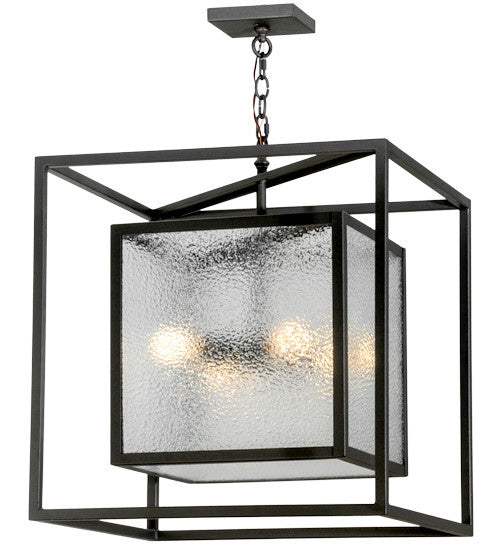 2nd Avenue - 1-0318111195-56 - Four Light Pendant - Kitzi - Wrought Iron