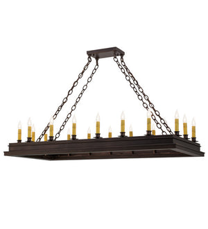 2nd Avenue - 11435-42 - 18 Light Chandelier - Mezek - Mahogany Bronze