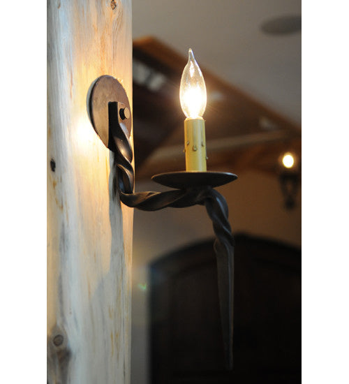 2nd Avenue - 13369-13 - One Light Wall Sconce - Sussex - Hand Wrought Iron