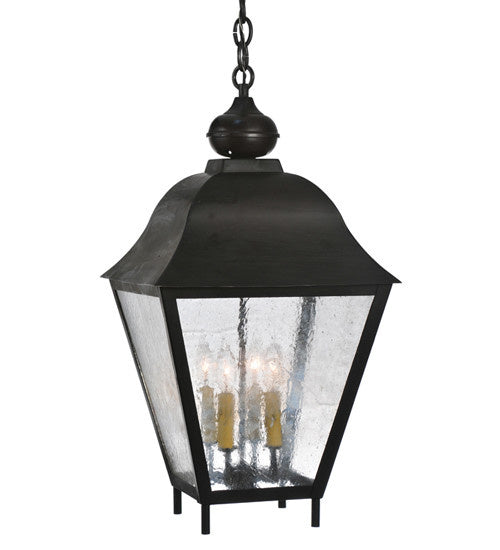 2nd Avenue - 13369-20 - Four Light Pendant - Boston - Wrought Iron