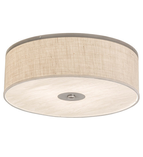 2nd Avenue - 17622-7 - Three Light Flush Mount - Cilindro - Nickel