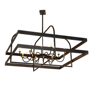 2nd Avenue - 18667-24 - LED Chandelier - Aldari - Textured Black