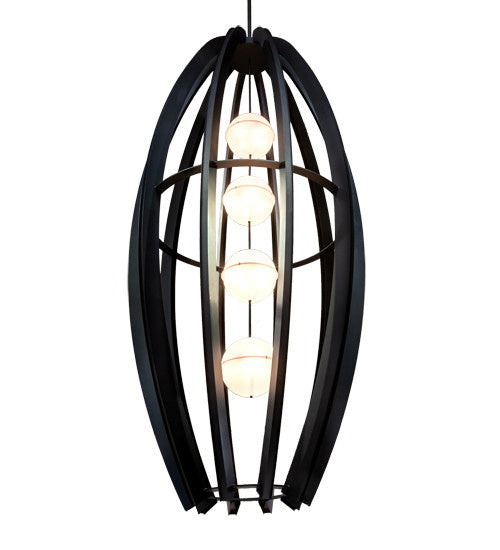 2nd Avenue - 18667-29 - LED Pendant - Willowbend - Black Textured