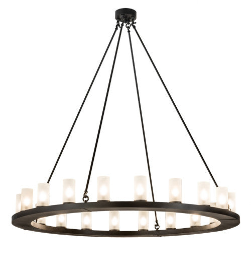 2nd Avenue - 18742-44 - 20 Light Chandelier - Loxley - Blackwash