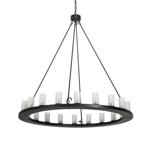 2nd Avenue - 18742-44.16239 - 20 Light Chandelier - Loxley - Blackwash