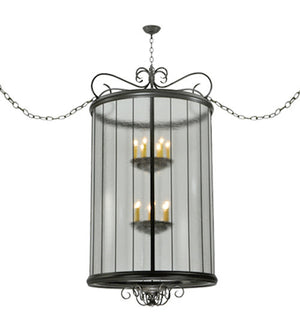 2nd Avenue - 18938-17 - 12 Light Pendant - Brio - Timeless Bronze