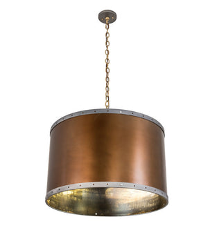 2nd Avenue - 18938-175 - Four Light Pendant - Cilindro - Burnished Copper