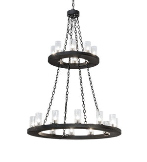 2nd Avenue - 18994-1516 - 20 Light Chandelier - Loxley - Textured Black