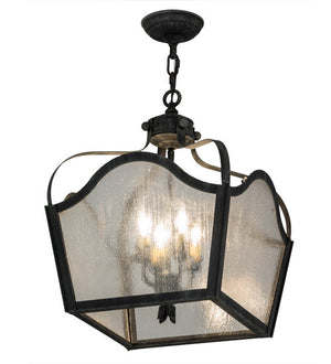 2nd Avenue - 200102-13 - Four Light Pendant - Terena - Antique Iron Gate