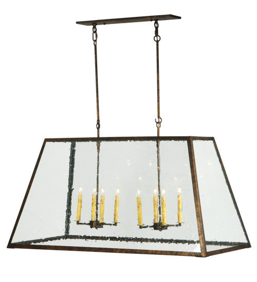 2nd Avenue - 200109-3 - Eight Light Pendant - Ovation - Antique Rust