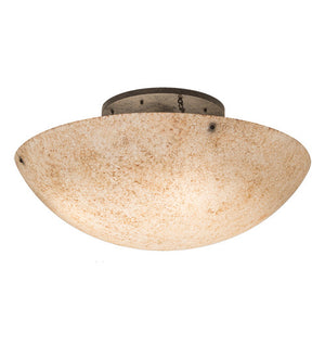 2nd Avenue - 200140-8 - Eight Light Flush Mount - Artesia - Golden Bronze