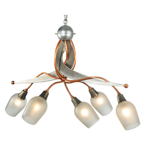 2nd Avenue - 200270-2.MOD - Five Light Chandelier - Ballerina - Copper And Steel Clear Coated