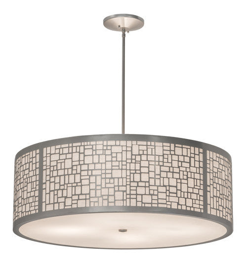 2nd Avenue - 200373-18.B - Four Light Pendant - Cilindro - Nickel Powder Coat