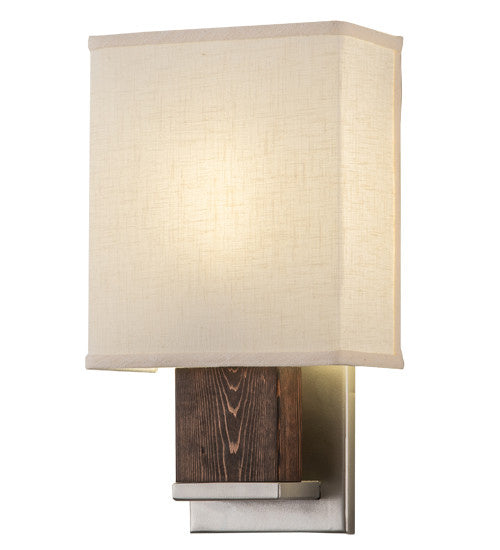 2nd Avenue - 200373-22 - One Light Wall Sconce - Navesink - Nickel/Walnut Wood