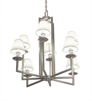 2nd Avenue - 200439-68A - LED Chandelier - Porte Tournante - Nickel Powder Coat