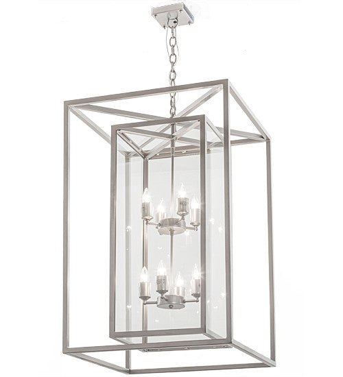 2nd Avenue - 201919-44 - Eight Light Pendant - Kitzi Box - Nickel