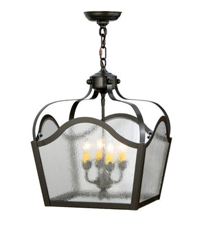 2nd Avenue - 202146-1 - Four Light Pendant - Terena - Timeless Bronze