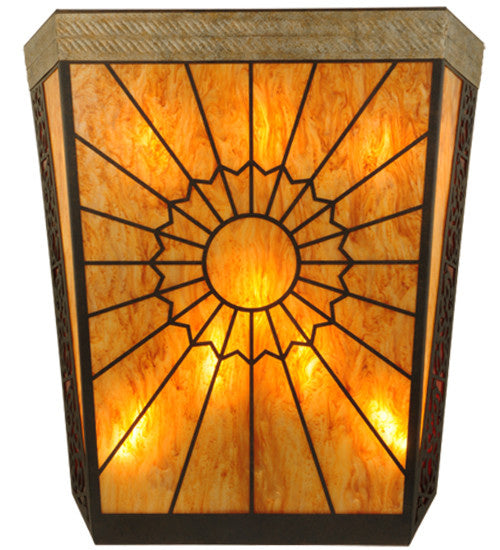 2nd Avenue - 202238-1 - Eight Light Wall Sconce - Zuvan - Chestnut/Corinth